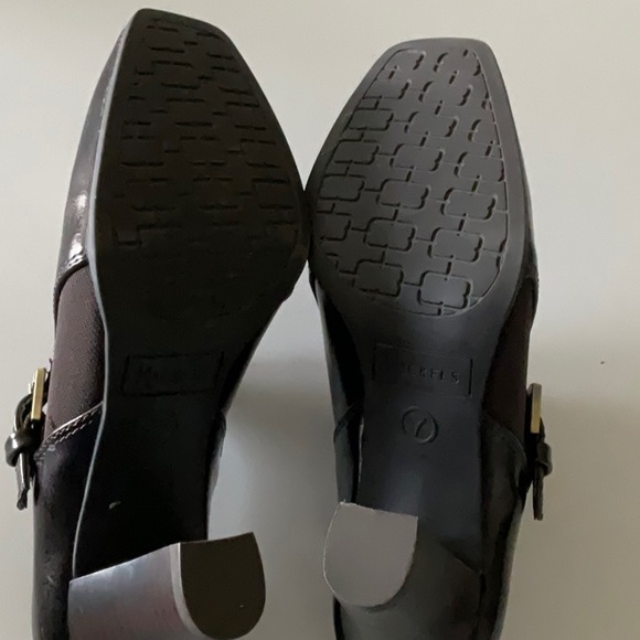 NICKEL'S Dark Metallic Brown High Heel Ankle Boot Size 7M Rachelle - Picture 8 of 9